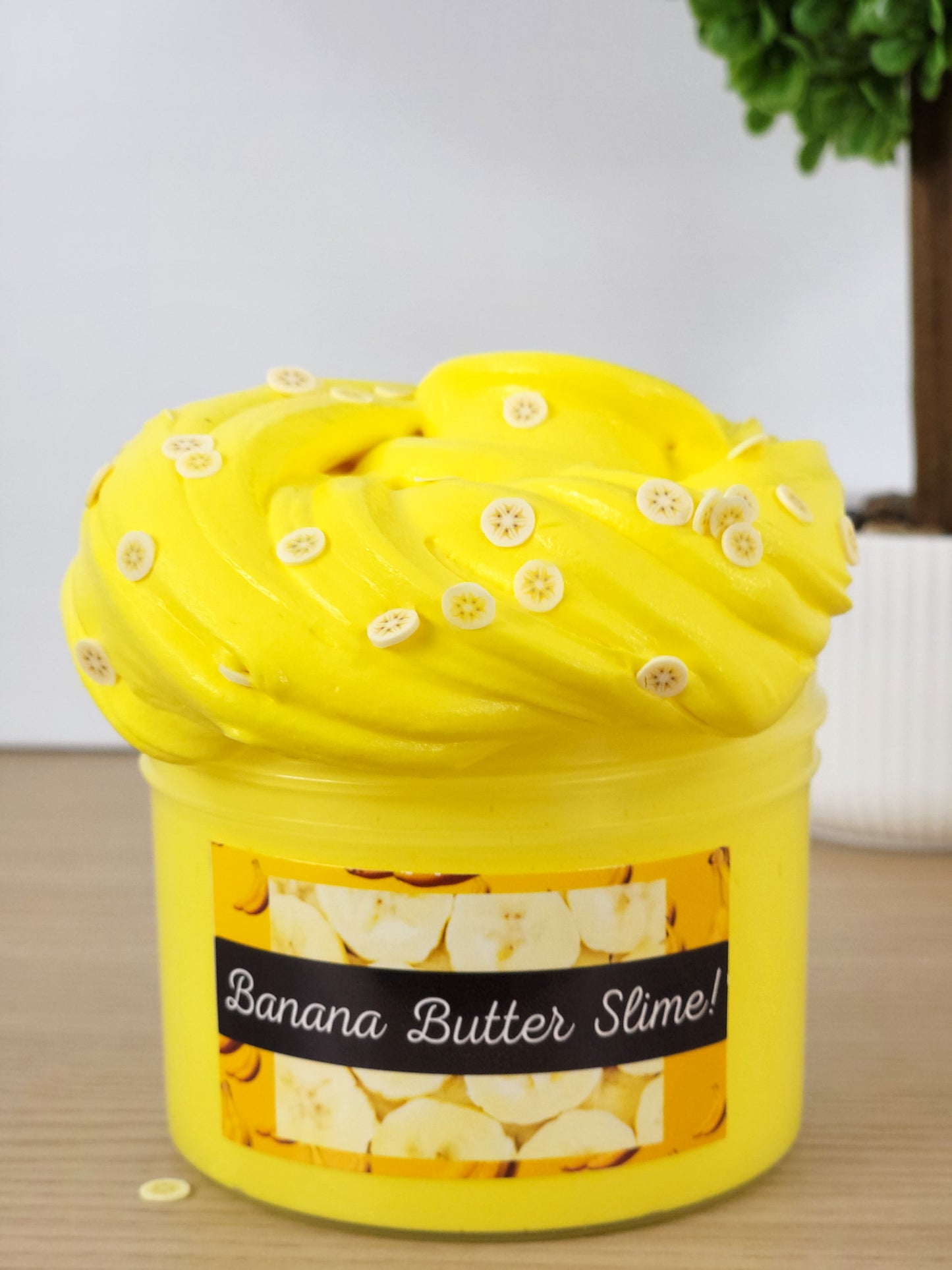 Banana Butter Slime - Soft, Stretchy Butter Slime