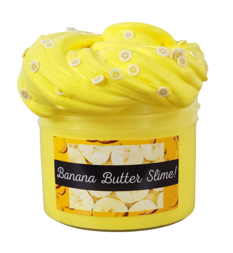 Banana Butter Slime - Soft, Stretchy Butter Slime