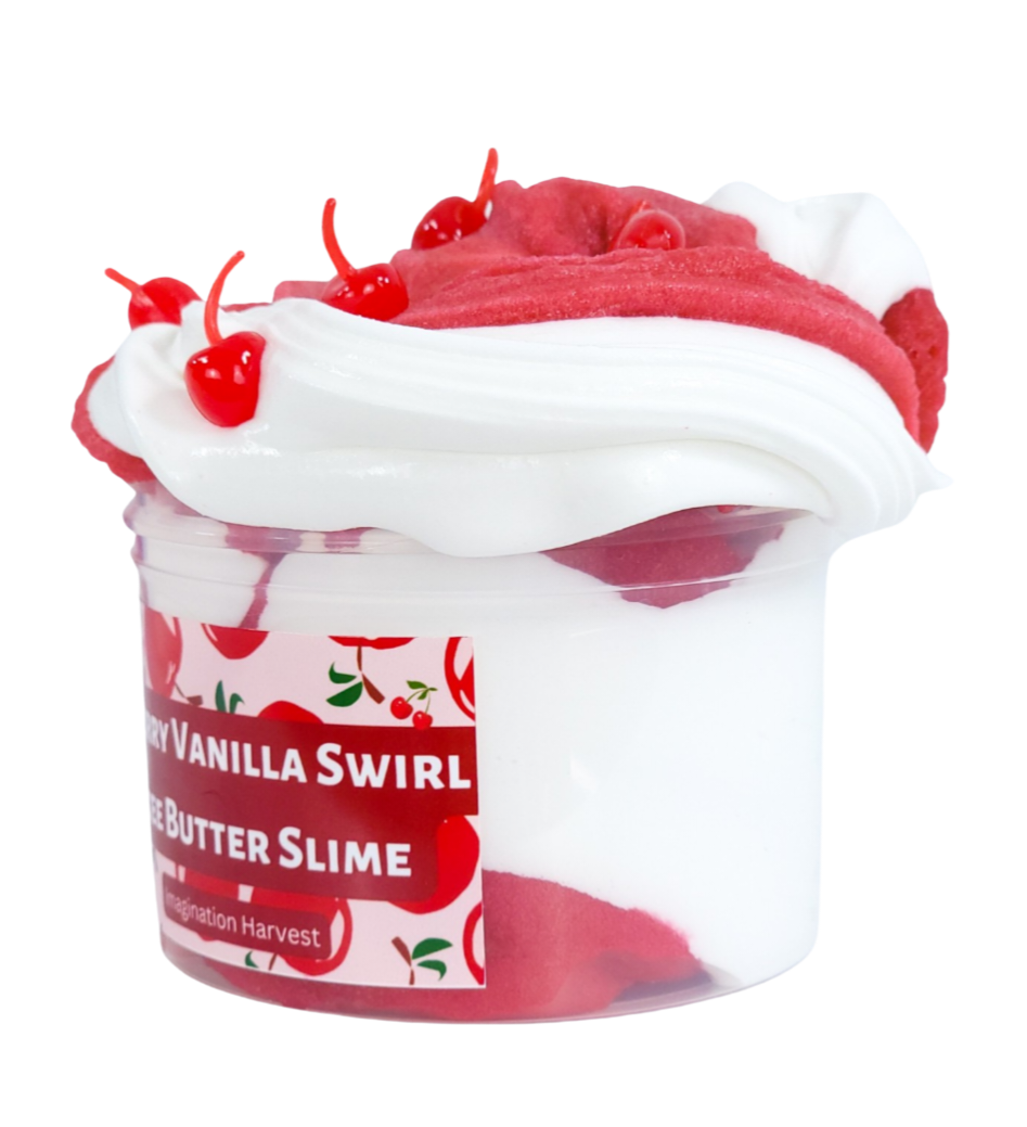 Cherry Icee Butter Slime - Scented Slime