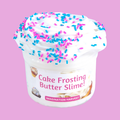 Vanilla Frosting Butter Slime - Scented Slime