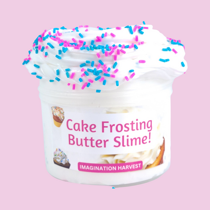 Vanilla Frosting Butter Slime - Scented Slime