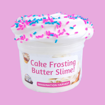 Vanilla Frosting Butter Slime - Scented Slime